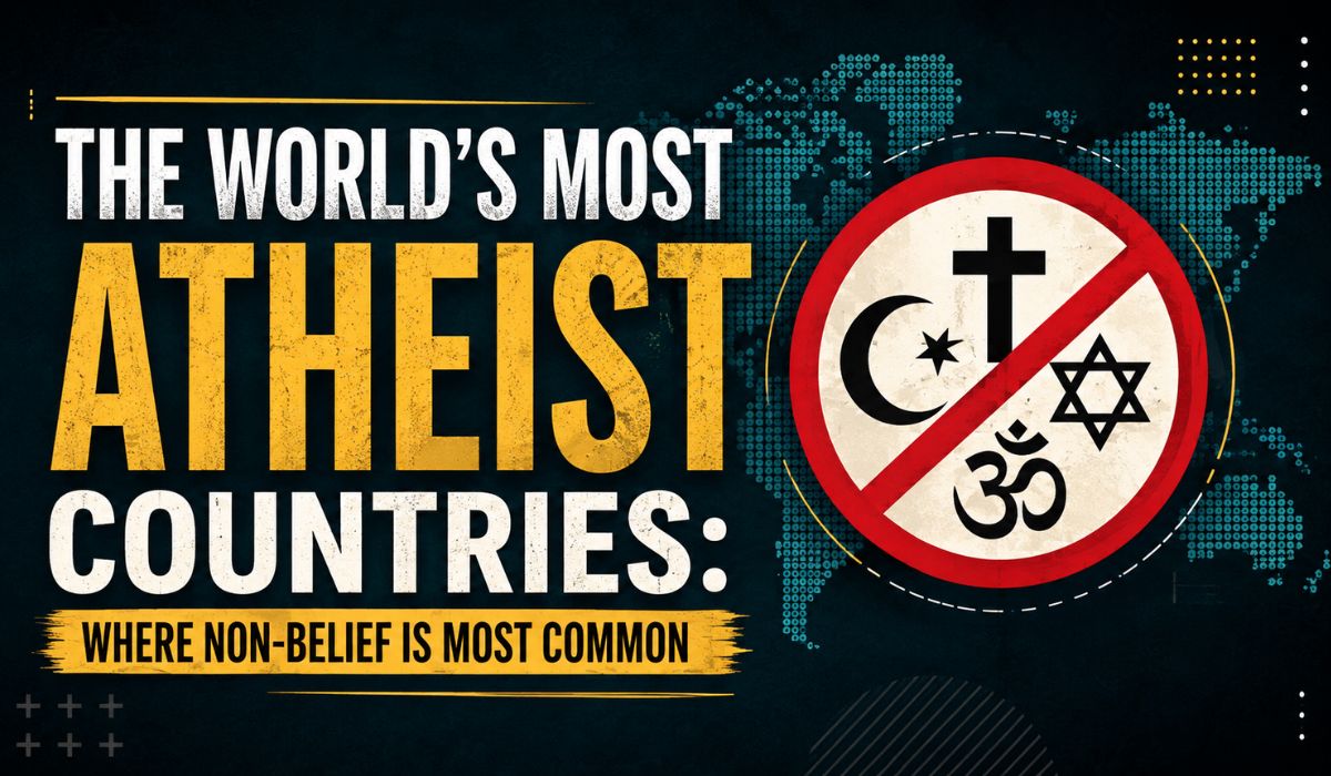 The World’s Most Atheist Countries: Where Non-Belief Is Most Common